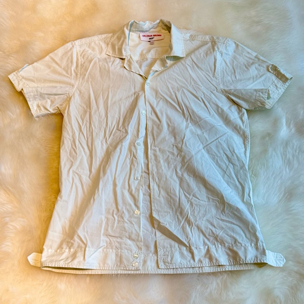 Orlebar Brown Special 007 Edition Short Sleeve Safari Shirt - Picture 2 of 3